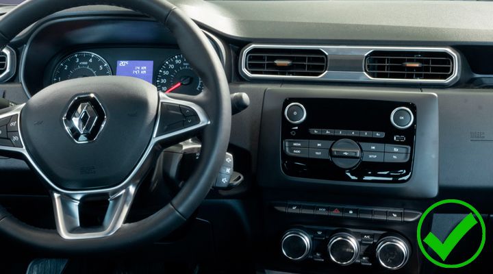 2гб+64гб для DUSTER (2021-2022), на комплектацию без цветного экрана, Android магнитола с QLED INCELL экраном