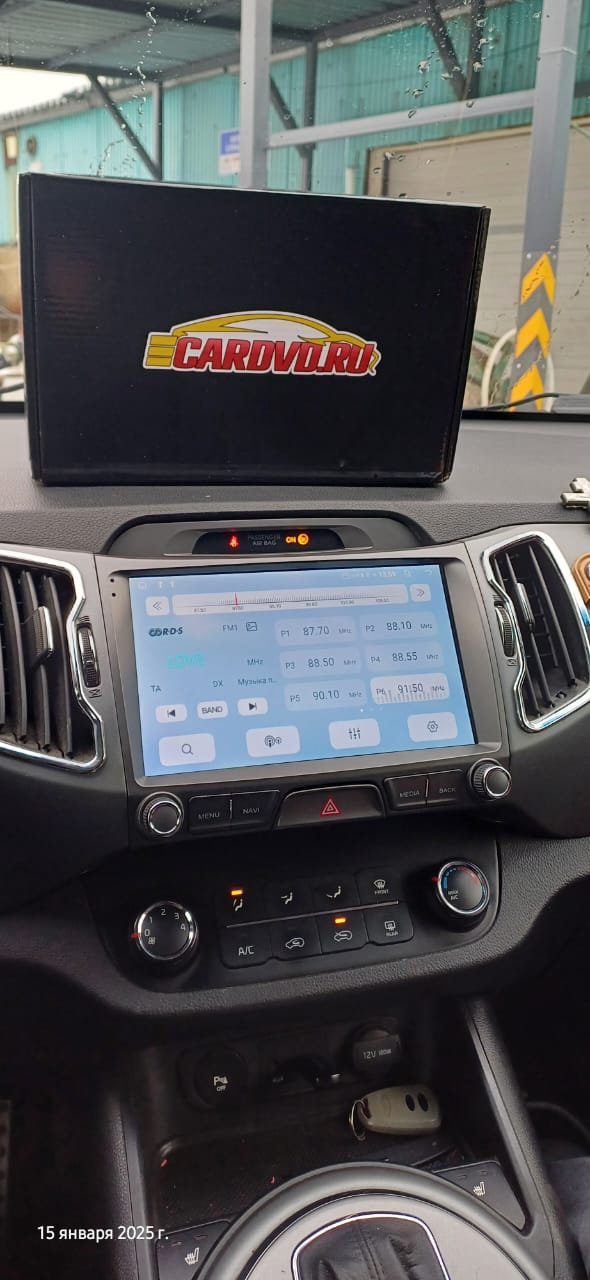 8 ядер TS105, память 4/64гб, экран 2К QLED, для KIA SPORTAGE 3 (2010-2016), Android магнитола